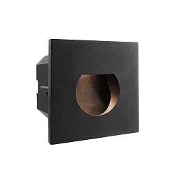 Afdekking LIGHT BASE COB LED OUTDOOR rond, zwart