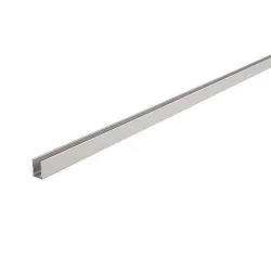 Profiel D FLEX LINE, zilver geanodiseerd