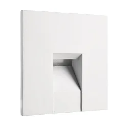 Afdekking ALWAID 2 - SQUARE hoekig, wit