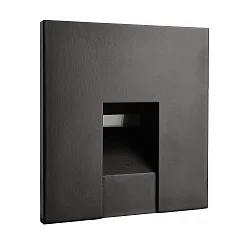 Afdekking ALWAID 2 - SQUARE hoekig, zwart