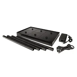 Ladestation CANIS x6 6-voudig, zwart