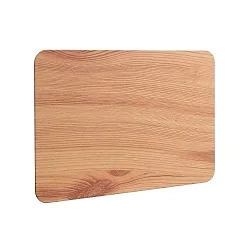 Zijdeksel NIHAL MINI, bruin, hout