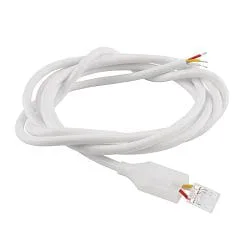 feed-in cable SAUNA / FACADE LONG RUN, white