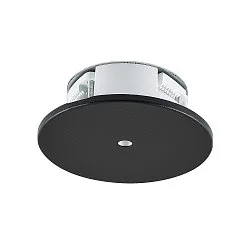 pendant luminaire adapter Ø DA 68MM / RECESSED round, built-in version, deep black