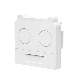 light strip system end cap SANOTRUNK UNIVERSAL set of 2, white