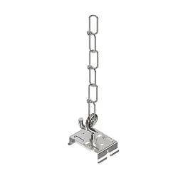 light strip system chain suspension SANOTRUNK UNIVERSAL set of 10, silver
