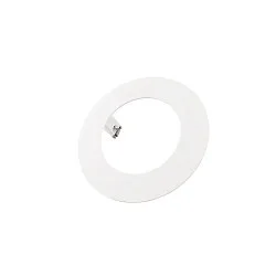 Reduceerring 155/95MM rond, mechanisch, ingebouwde versie, verkeerswit