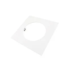 Reduceerring 210/135MM mechanisch, vierkant, ingebouwde versie, verkeerswit