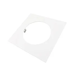 Reduceerring 240/180MM mechanisch, vierkant, ingebouwde versie, verkeerswit