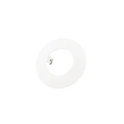 Reduceerring 130MM / 70MM / CUTOUT 95MM rond, mechanisch, ingebouwde versie, signaal wit