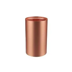 Opbouwbehuizing CAN MIX'N MATCH 1/2 - SPOT HEAD (CEILING / 3PHASE) cilindrisch, stijf, mechanisch, roségoud