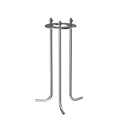 Ancrage en béton FARO 25 / 60 / 100 (Ø 10CM) mechanisch, Set van 1, lichtgrijs, zilver