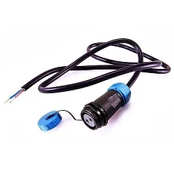Cable system, Weipu HQ 12/24/48V Feed-in cable 2-pin, 5 meters