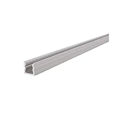 LED profile AU-02-05 high U-profile for 5-5,7mm LED stripes, 200cm