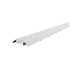 LED profile AM-01-10 flat surface profile for 10-11,3mm LED stripes, 200cm, matt white - without cover