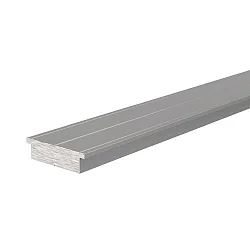 Profiel T-01-15, 15-16,3 mm, zilver
