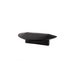 Endcaps P-ET-01-10, 25 mm, 2 items, black