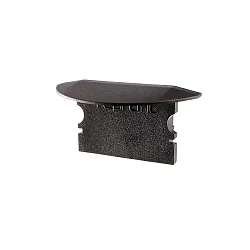 Endcaps P-ET-02-15, 30 mm, 2 items, black