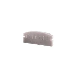 Endcaps f-AU-01-15, 21 mm, 2 items, grey