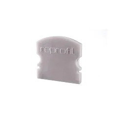 Endcaps f-AU-02-12, 18 mm, 2 items, grey