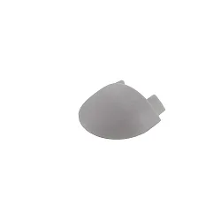 Accessories for LED profile f-AM-01-10 - endcaps, 2 items, grey