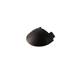 Accessories for LED profile f-AM-01-10 - endcaps, 2 items, black