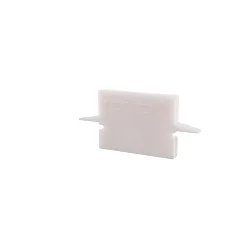 Endcaps H-ET-01-10, 25 mm, 2 items, white