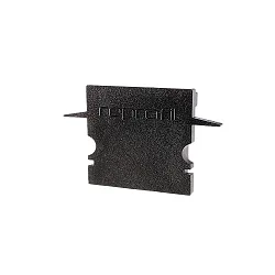 Endcaps H-ET-02-15, 30 mm, 2 items, black