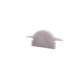 Endcaps L-ET-01-10, 25 mm, 2 items, grey