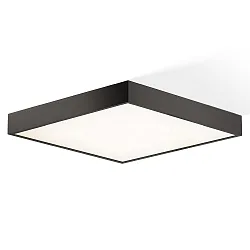 Plafondarmatuur CUT 40 N IP44, zwart mat dimbaar