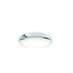 Plafondarmatuur GLOW 28 N LED IP44, chroom dimbaar