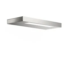 Wandarmatuur SLIM 24 N LED IP44, nikkel gesatineerd 