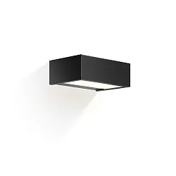 Wandarmatuur BOX 15 N LED IP44, zwart mat dimbaar
