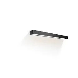 Wandarmatuur BOX 80 N LED IP44, zwart mat dimbaar