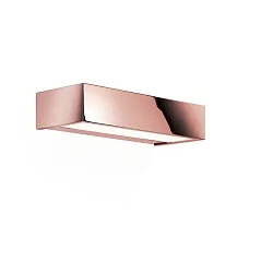 Wandarmatuur BOX 25 N LED IP44, roségoud dimbaar