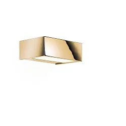 Wandarmatuur BOX 15 N LED IP44, goud dimbaar