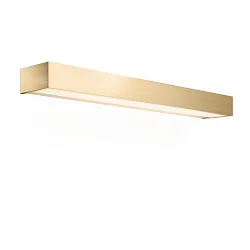 Wandarmatuur BOX 60 N LED IP44, goud mat dimbaar