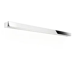 Wandarmatuur BOX 120 N LED IP44, chroom dimbaar
