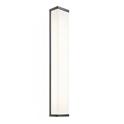Wandarmatuur MANHATTAN 60 N LED IP44, zwart mat dimbaar