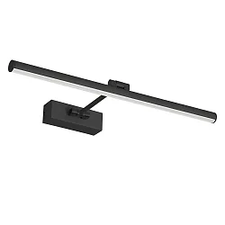 Wandarmatuur DIM 45 LED IP44, zwart mat 