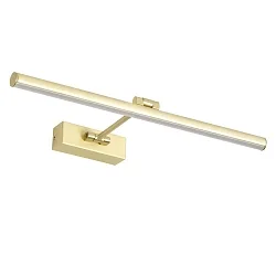 Wandarmatuur DIM 45 LED IP44, goud mat 