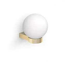 Wandarmatuur CLUB LIGHT E27 IP20, goud mat, opaal 