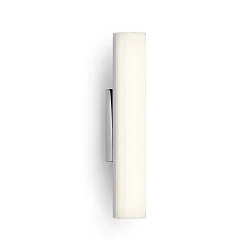 Wandarmatuur RAY cilindrisch, schakelbaar IP20, chroom 