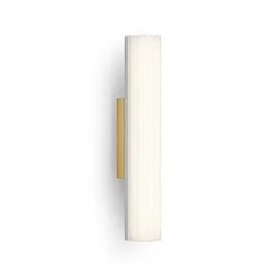 Wandarmatuur RAY cilindrisch, schakelbaar IP20, goud mat 