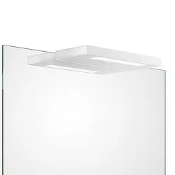 Spiegelarmatuur SLIM 1-24 N LED IP44, wit mat 