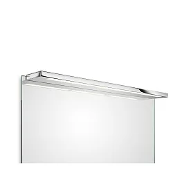 LED Mirror luminaire SLIM 1-80 N LED, 41,2W, 3000K, 6200lm, IP44, chrome