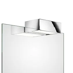 Spiegelarmatuur BOX 1-15 N LED IP44, chroom dimbaar