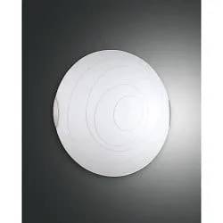 Fabas Luce KENT Ceiling luminaire, E27, Ø 30cm, white