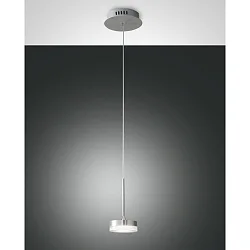 Pendelarmatuur DUNK 1-vlams, standaard IP20, aluminium geborsteld 