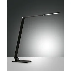 Bureau-armatuur WASP CCT Switch, met USB-Oplaadfunctie, met Touch-Dimmer IP20, zwart mat dimbaar